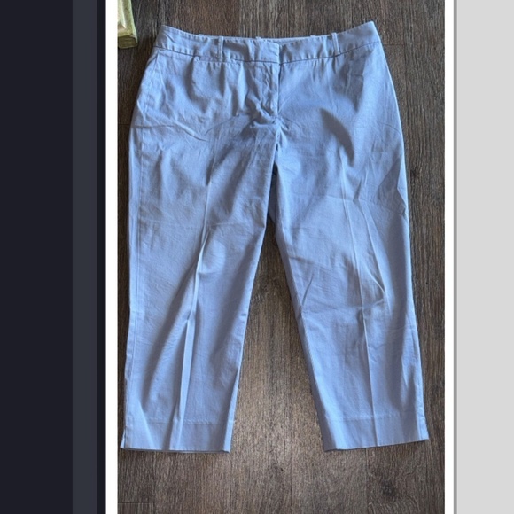 Talbots size 12 petite new crop pants - Picture 1 of 7